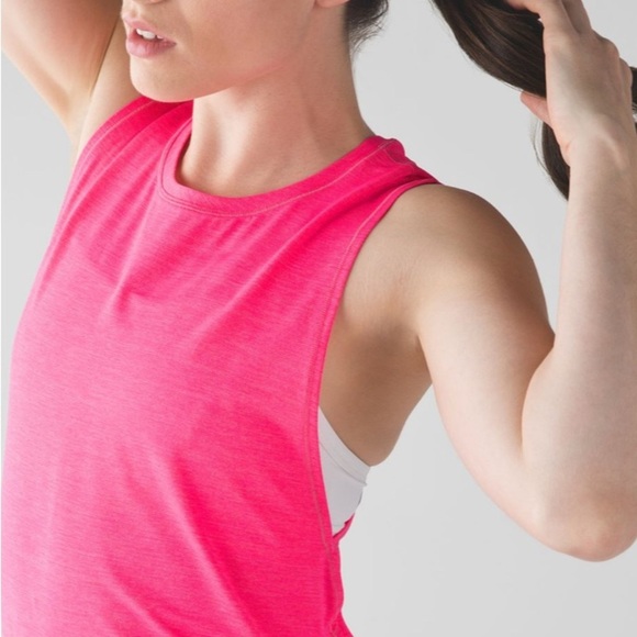Lululemon In A Cinch Tank
Heathered Neon Pink - Picture 5 of 9